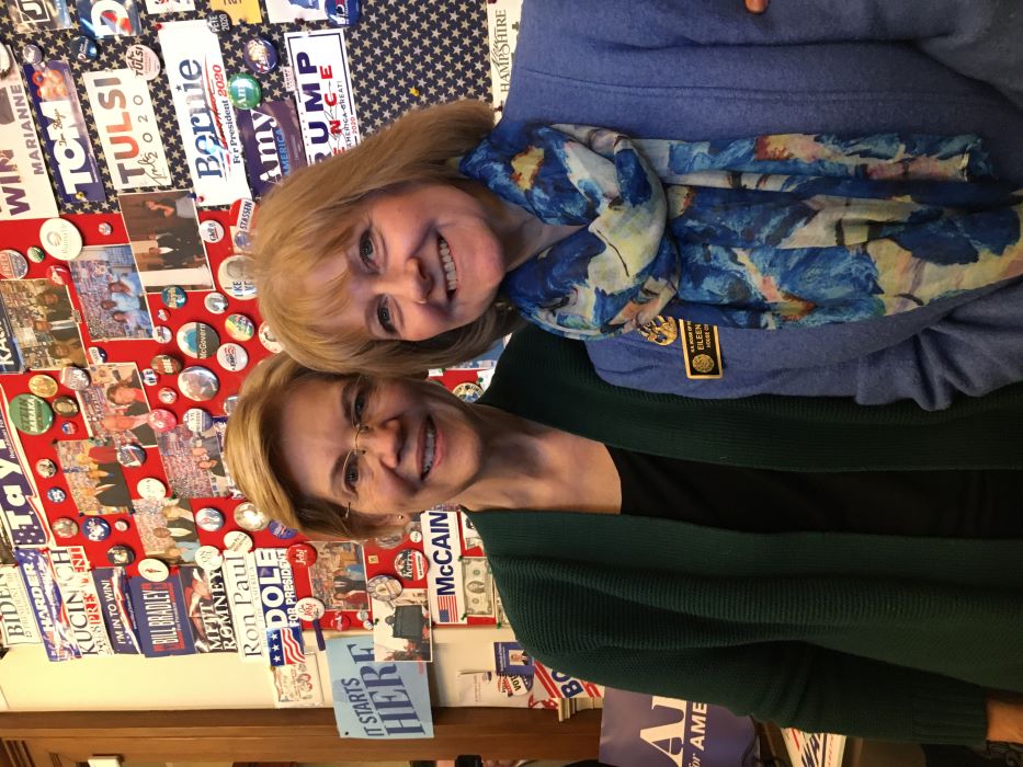 Eileen meeting Senator Elizabeth Warren