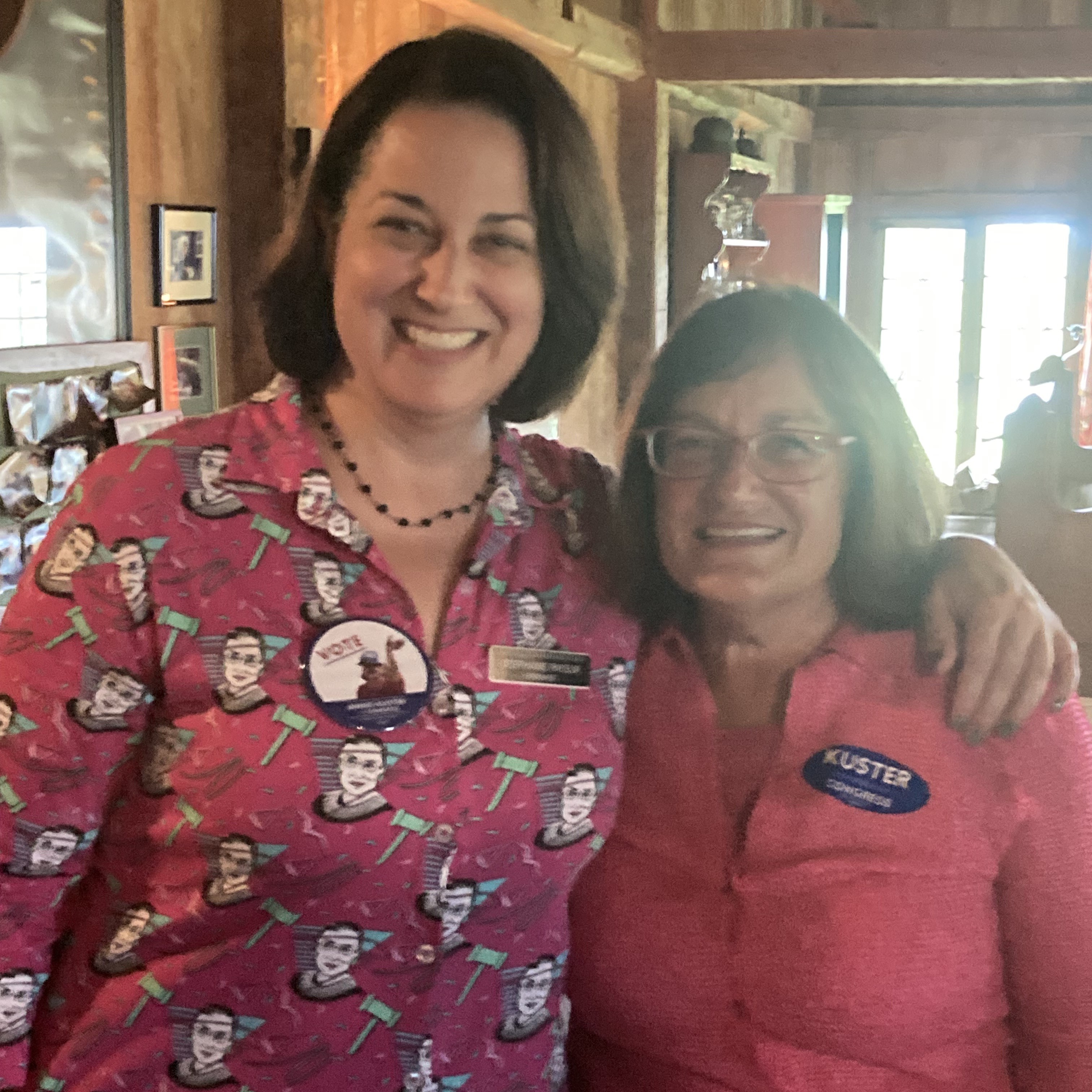 Stephanie with Congresswoman Annie Kuster